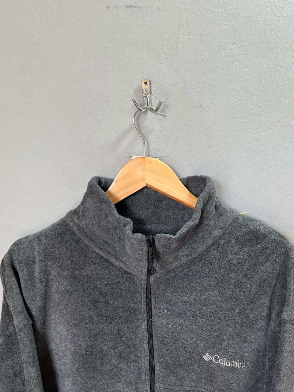 Columbi@ | Full frontal zipper | Fleece Jacket | Oversized Streetwear | Winterwear | Men Women | Cozy Fashion | Gym Fit | Online Shopping