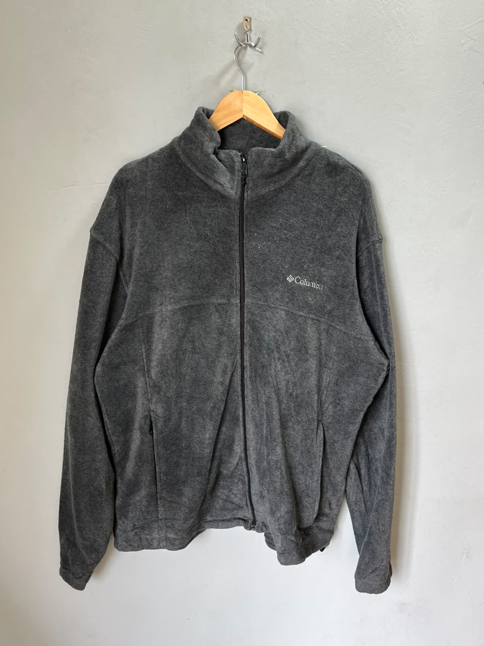 Columbi@ | Full frontal zipper | Fleece Jacket | Oversized Streetwear | Winterwear | Men Women | Cozy Fashion | Gym Fit | Online Shopping