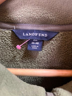 Lands End | Full frontal zipper | Fleece Jacket | Oversized Streetwear | Winterwear | Men Women | Cozy Fashion | Gym Fit | Online Shopping