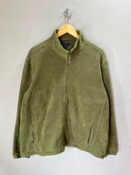 Lands End | Full frontal zipper | Fleece Jacket | Oversized Streetwear | Winterwear | Men Women | Cozy Fashion | Gym Fit | Online Shopping