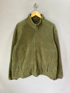 Lands End | Full frontal zipper | Fleece Jacket | Oversized Streetwear | Winterwear | Men Women | Cozy Fashion | Gym Fit | Online Shopping