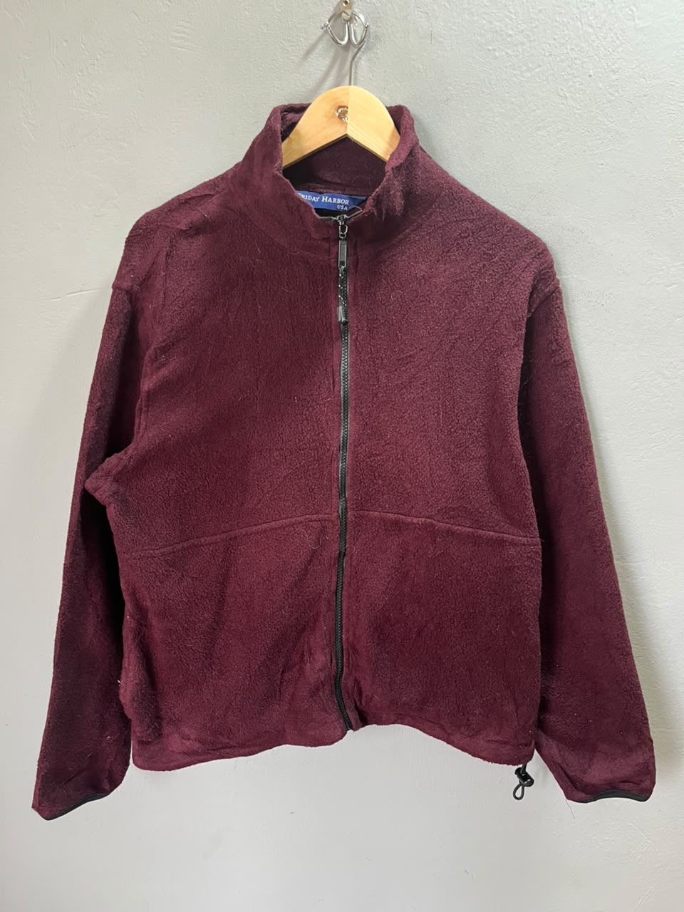 Friday Harbor | Full frontal zipper | Fleece Jacket | Oversized Streetwear | Winterwear | Men Women | Cozy Fashion | Gym Fit | Online Shopping