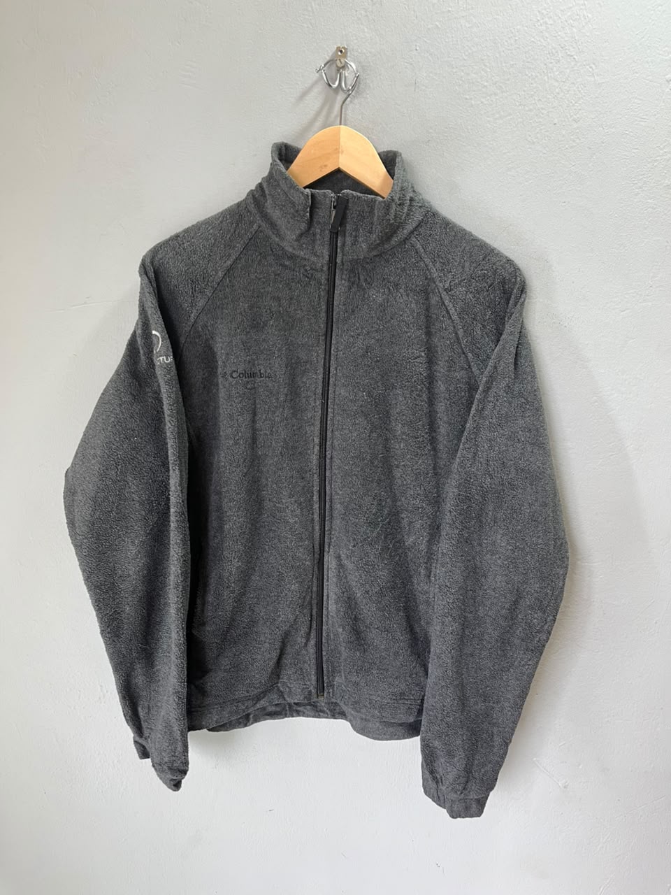 Columbi@ | Full frontal zipper | Fleece Jacket | Oversized Streetwear | Winterwear | Men Women | Cozy Fashion | Gym Fit | Online Shopping