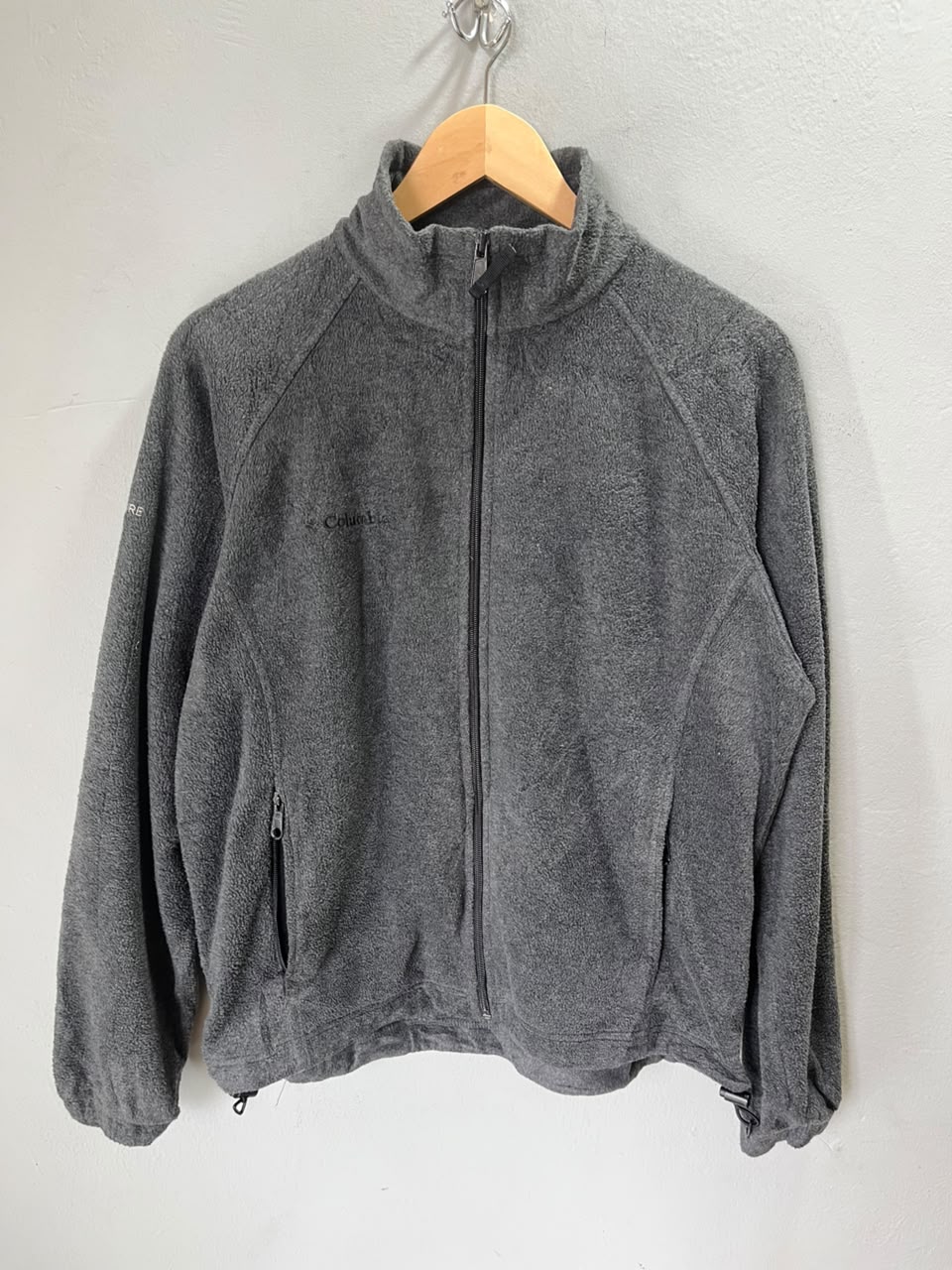 Columbi@ | Full frontal zipper | Fleece Jacket | Oversized Streetwear | Winterwear | Men Women | Cozy Fashion | Gym Fit | Online Shopping