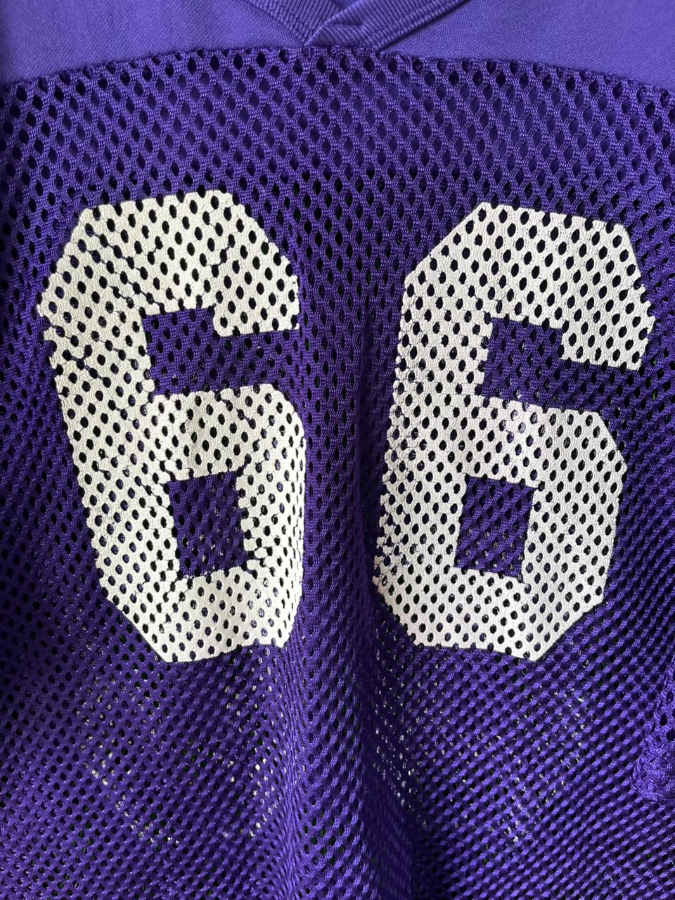 Mesh Half Sleeve Jerseys 66 Jersey |Vintage Oversized Streetwear | Men Women |  Online Shopping