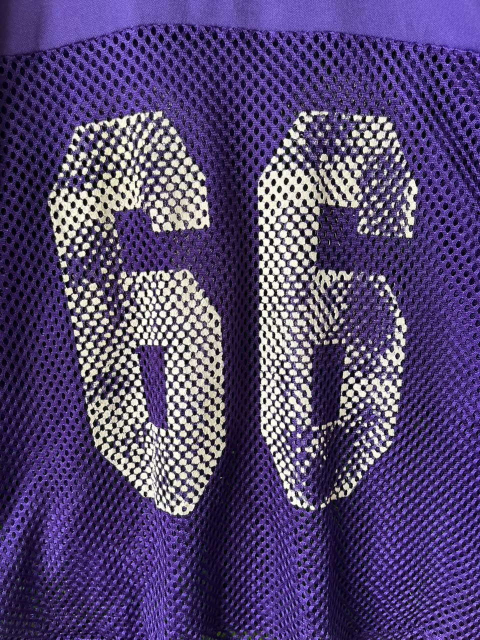 Mesh Half Sleeve Jerseys 66 Jersey |Vintage Oversized Streetwear | Men Women |  Online Shopping