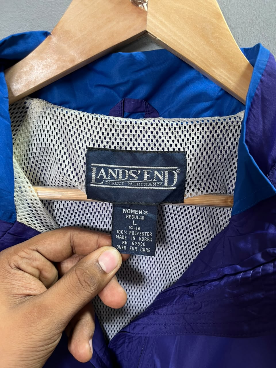 Lands end Windbreaker | Wind Cheater |Jackets| Sportswear , Gymwear & Activewear | Track& Field| Running | Winter wear
