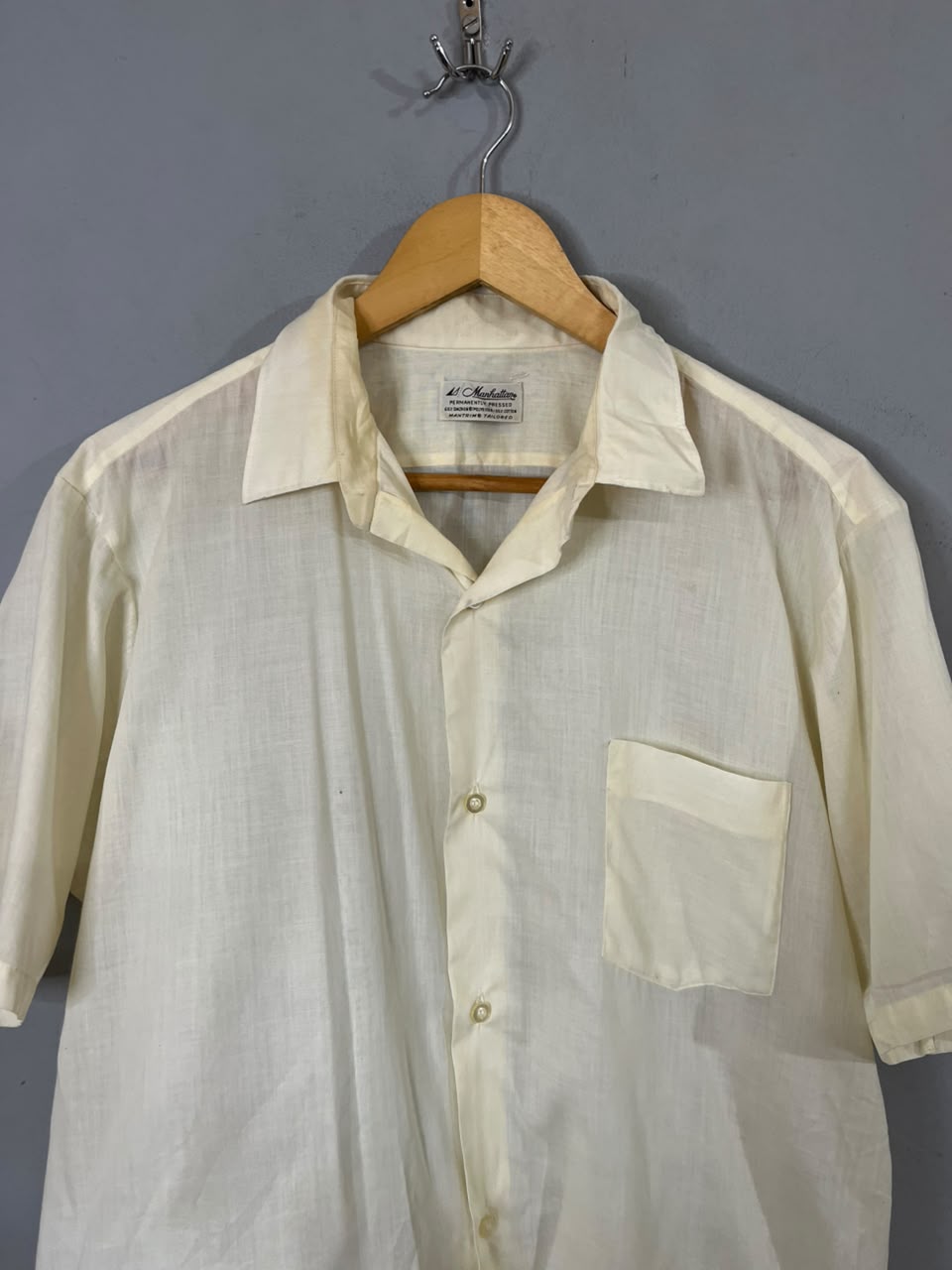 Manhattan Shirts | half Sleeves |Korean-Inspired Oversized Fit | Lightweight Summer Wear | Men Women | Online Shopping
