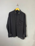 Striped Shirts | Full Sleeves |Korean-Inspired Oversized Fit | Lightweight Summer Wear | Men Women | Online Shopping