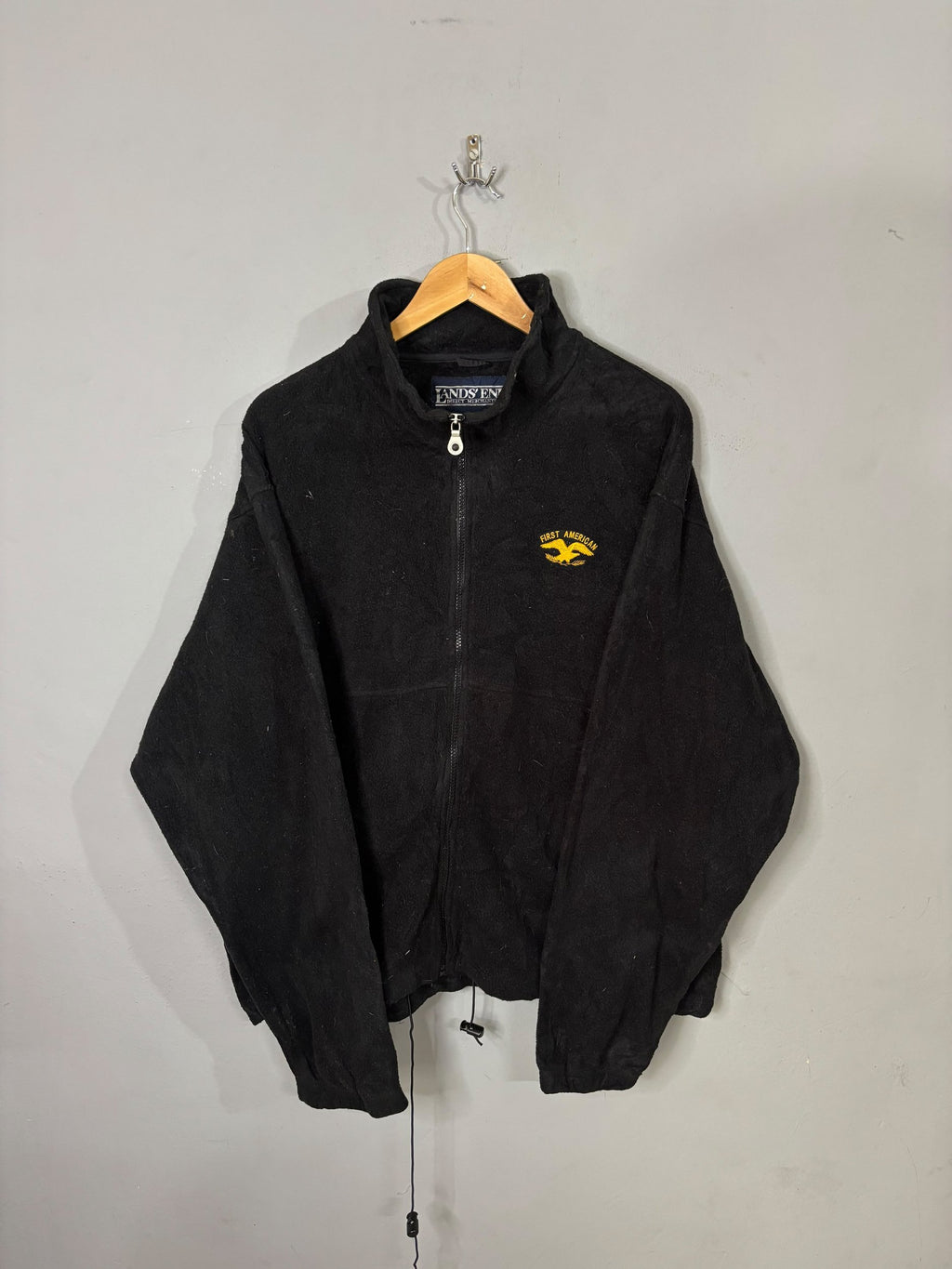 Lands End | Full frontal zipper | Fleece Jacket | Oversized Streetwear | Winterwear | Men Women | Cozy Fashion | Gym Fit | Online Shopping