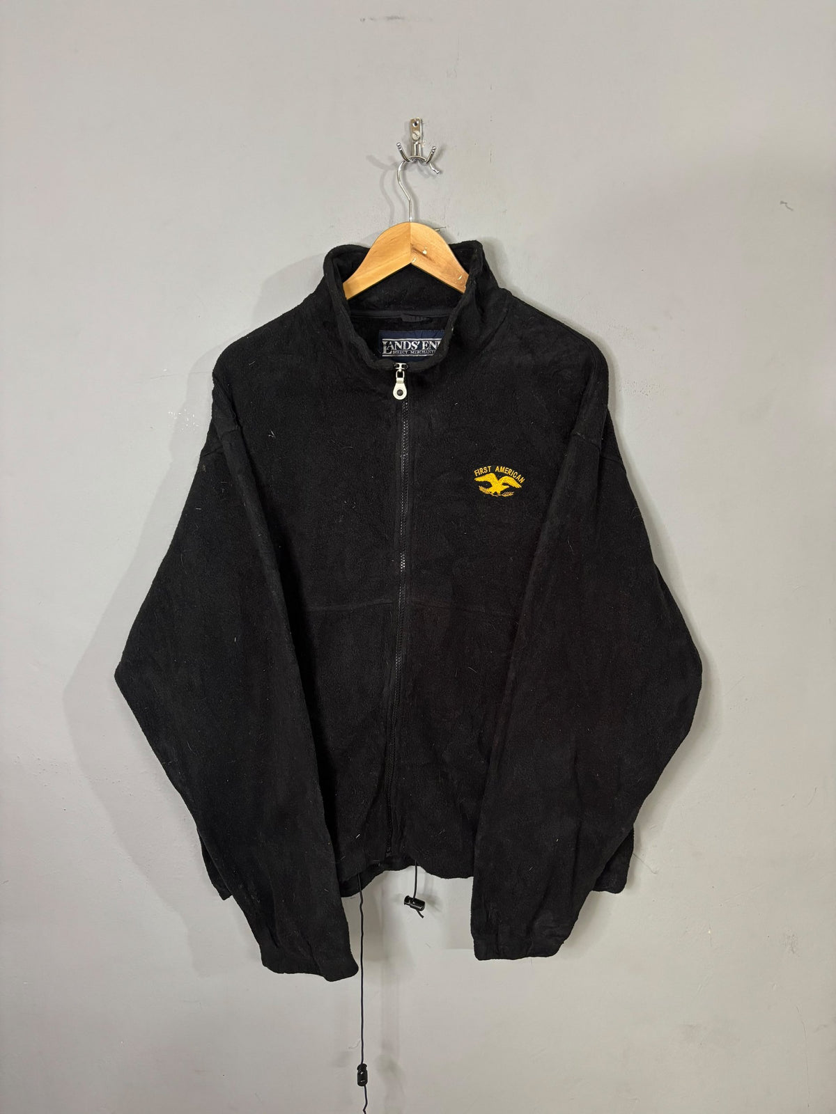 Lands End | Full frontal zipper | Fleece Jacket | Oversized Streetwear | Winterwear | Men Women | Cozy Fashion | Gym Fit | Online Shopping