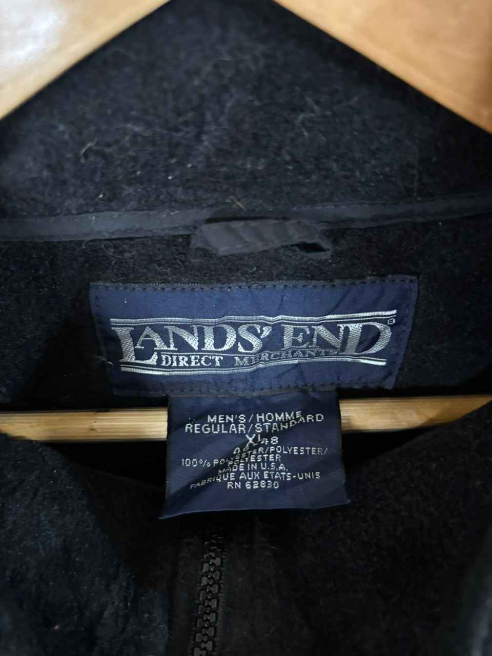 Lands End | Full frontal zipper | Fleece Jacket | Oversized Streetwear | Winterwear | Men Women | Cozy Fashion | Gym Fit | Online Shopping