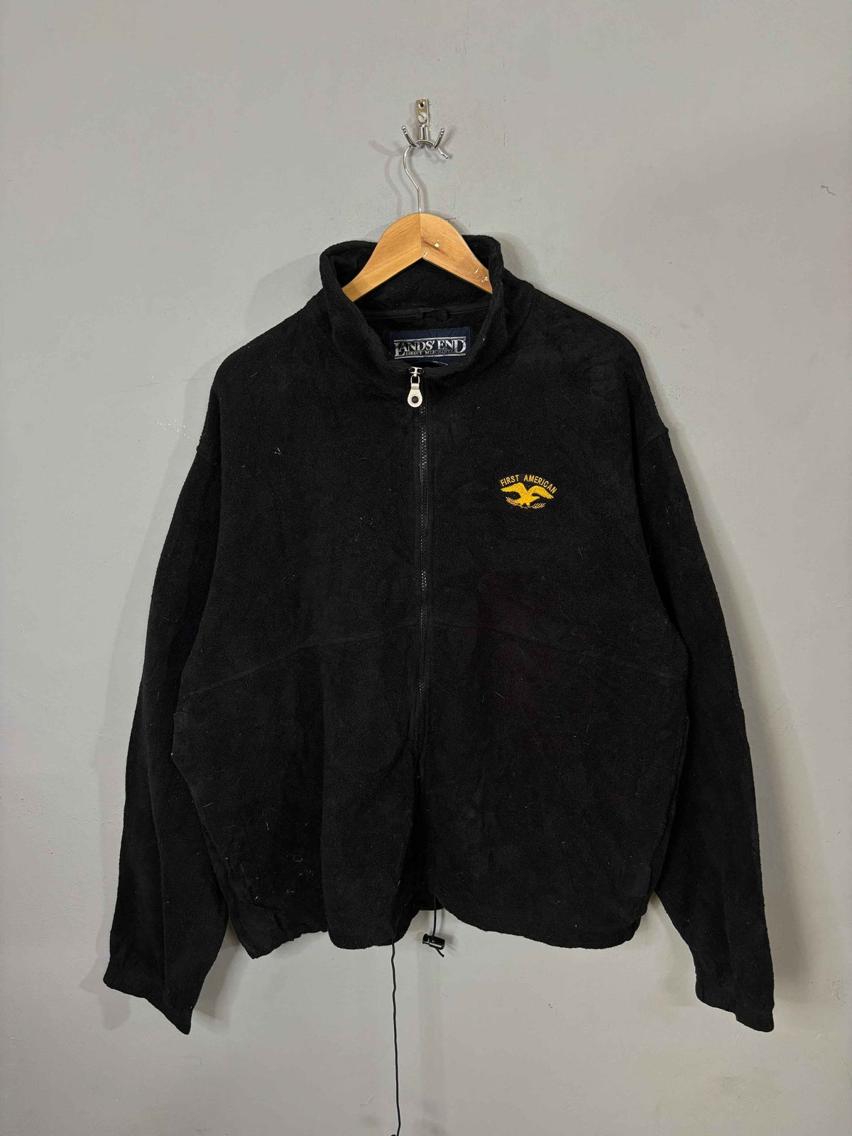 Lands End | Full frontal zipper | Fleece Jacket | Oversized Streetwear | Winterwear | Men Women | Cozy Fashion | Gym Fit | Online Shopping
