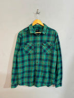 RVCA Flannel Shirts | Full Sleeves |Korean-Inspired Oversized Fit | winter wear  | Men Women | Online Shopping