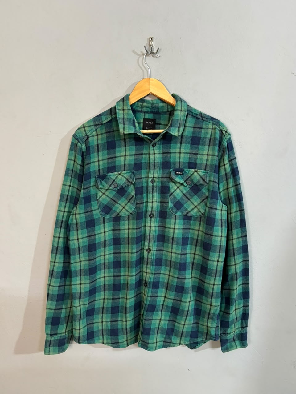 RVCA Flannel Shirts | Full Sleeves |Korean-Inspired Oversized Fit | winter wear  | Men Women | Online Shopping