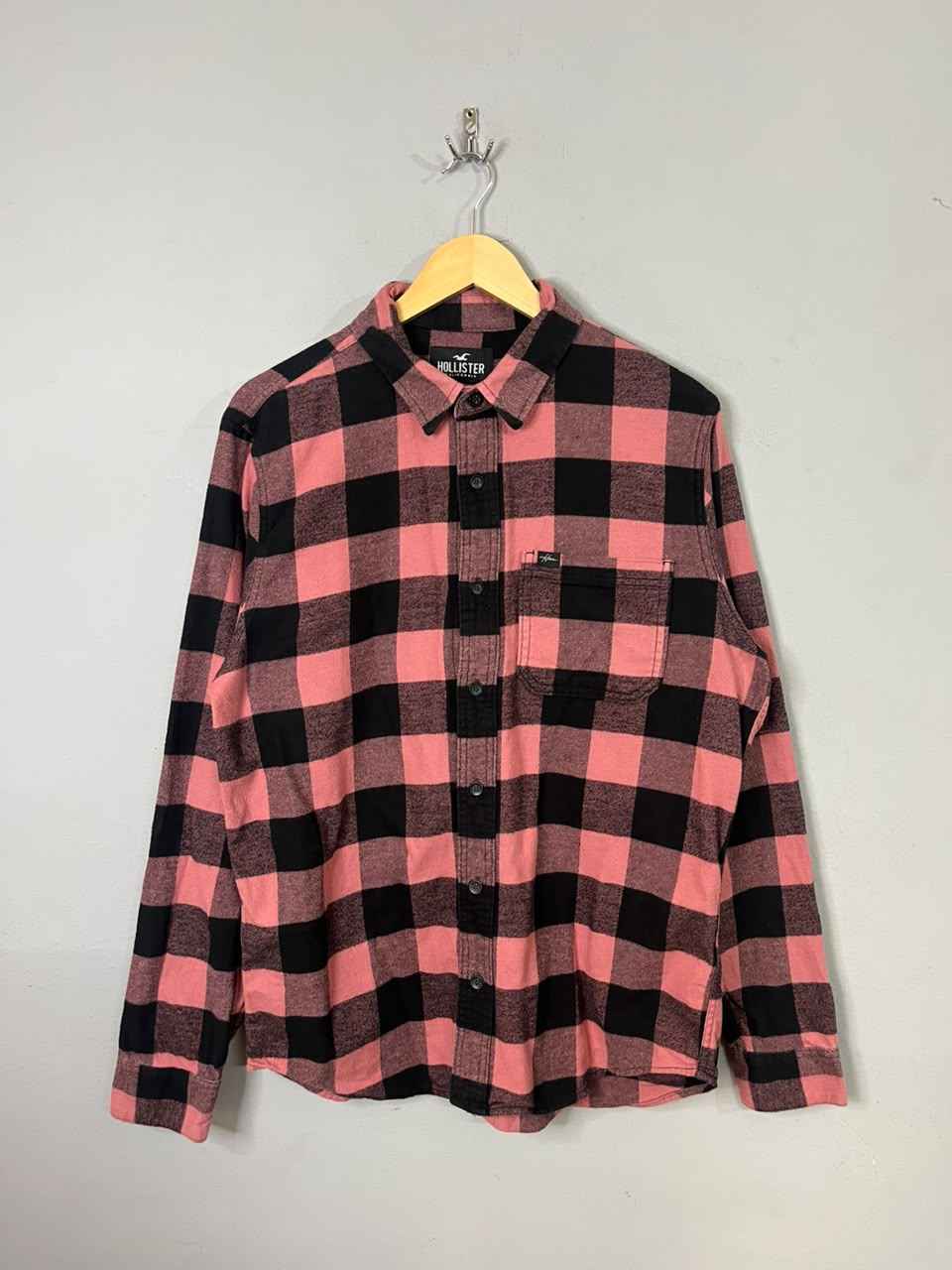 Hollister Flannel Shirts | Full Sleeves |Korean-Inspired Oversized Fit | winter wear  | Men Women | Online Shopping