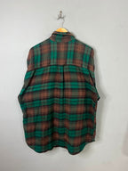 Planet Earth Flannel Shirts | Full Sleeves |Korean-Inspired Oversized Fit | winter wear  | Men Women | Online Shopping