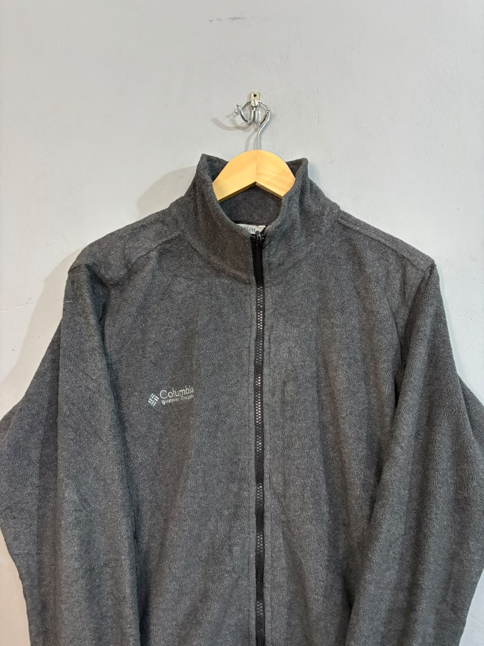 Columbi@ | Full frontal zipper | Fleece Jacket | Oversized Streetwear | Winterwear | Men Women | Cozy Fashion | Gym Fit | Online Shopping