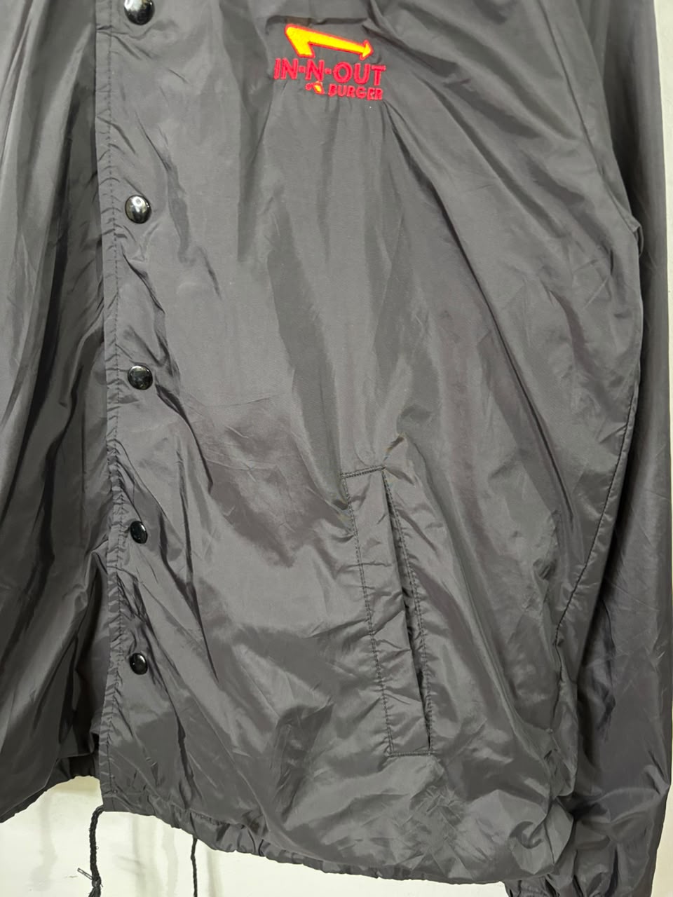 In N Out Burger Windbreaker | Wind Cheater |Jackets| Sportswear , Gymwear & Activewear | Track& Field| Running | Winter wear