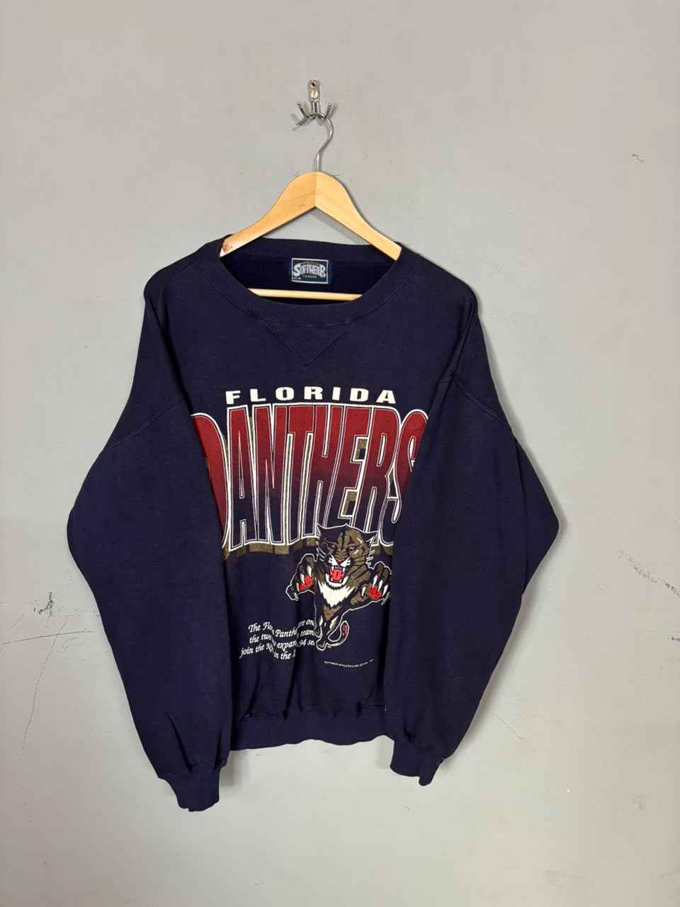Sweatshirts Vintage Streetwear Florida Panthers 1994