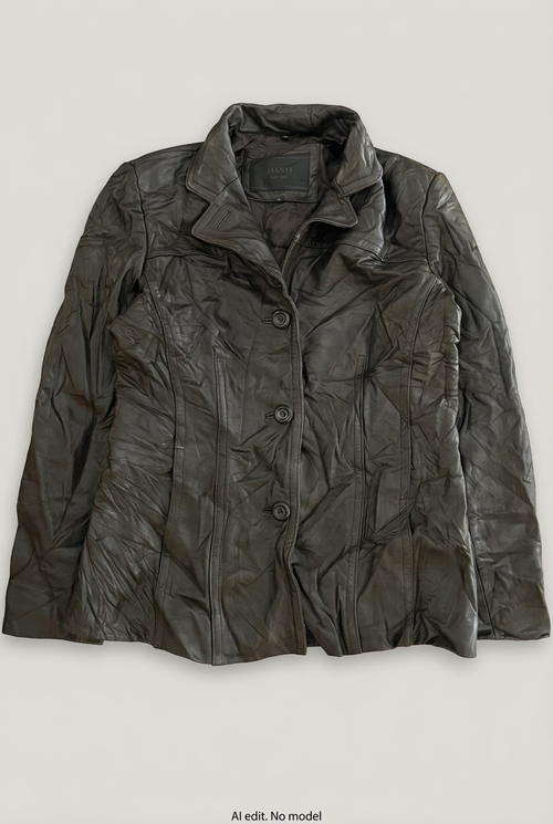 Avanti leather jacket front preview
