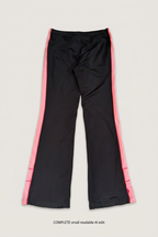 Black and pink Puma trousers back preview