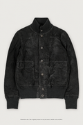 Black jacket styled front view
