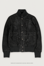 Black jacket styled front view