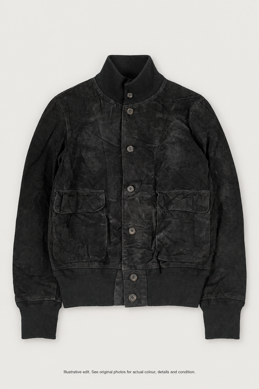 Leather Jackets Vintage Y2K Streetwear - Black