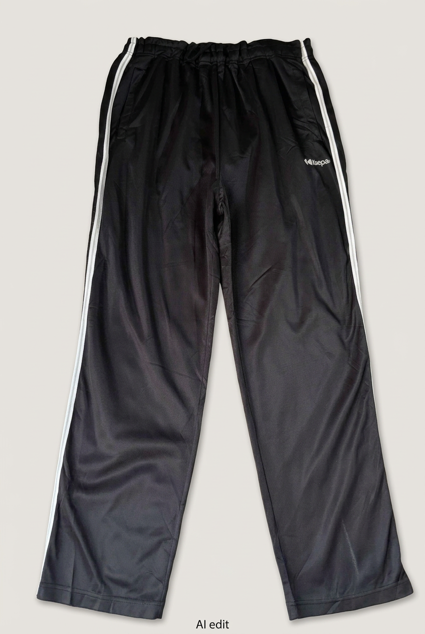 Black Kaepa trousers front preview