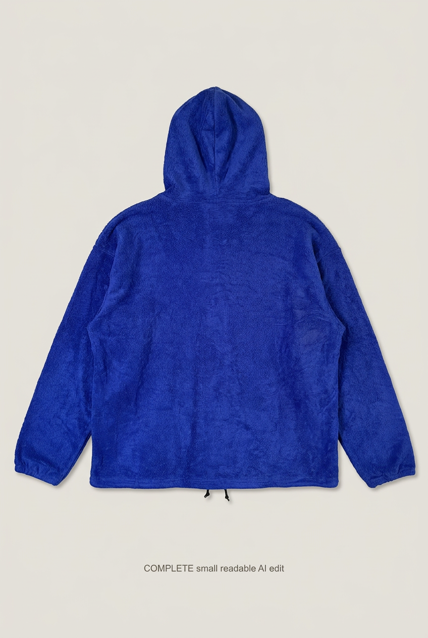 Blue Betty Boop hoodie back preview