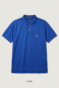 Blue U.S. Polo Assn. polo front preview