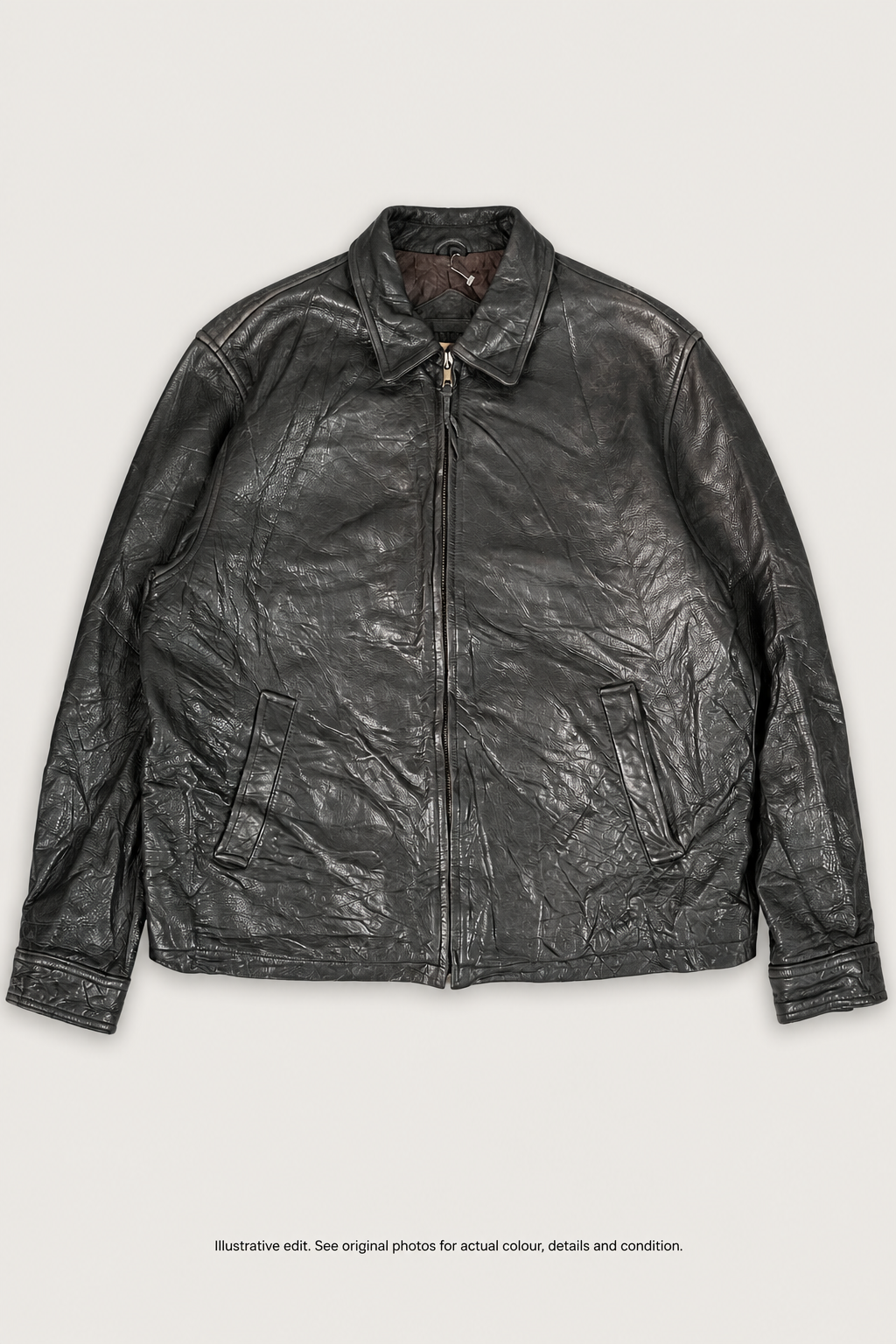Bostonian jacket styled front view