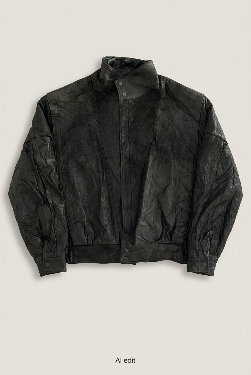 Boutique of Leathers black jacket front preview