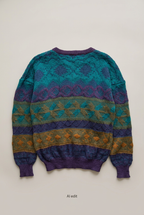 Cèto Uomo patterned sweater back preview