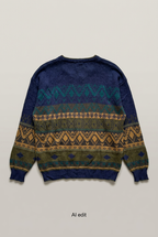 Celebrity Club patterned sweater back preview