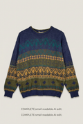 Celebrity Club patterned sweater front preview