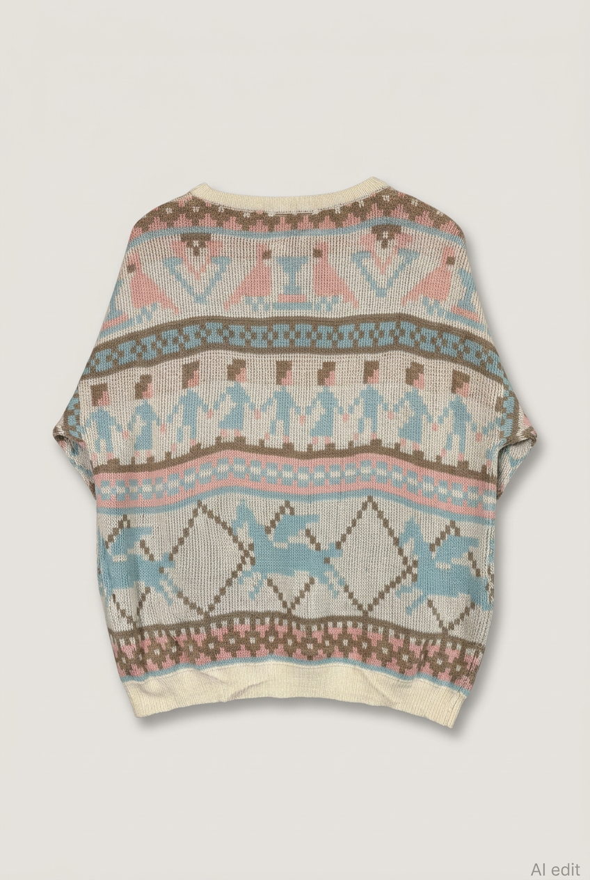 Destiny Makers pastel sweater back preview