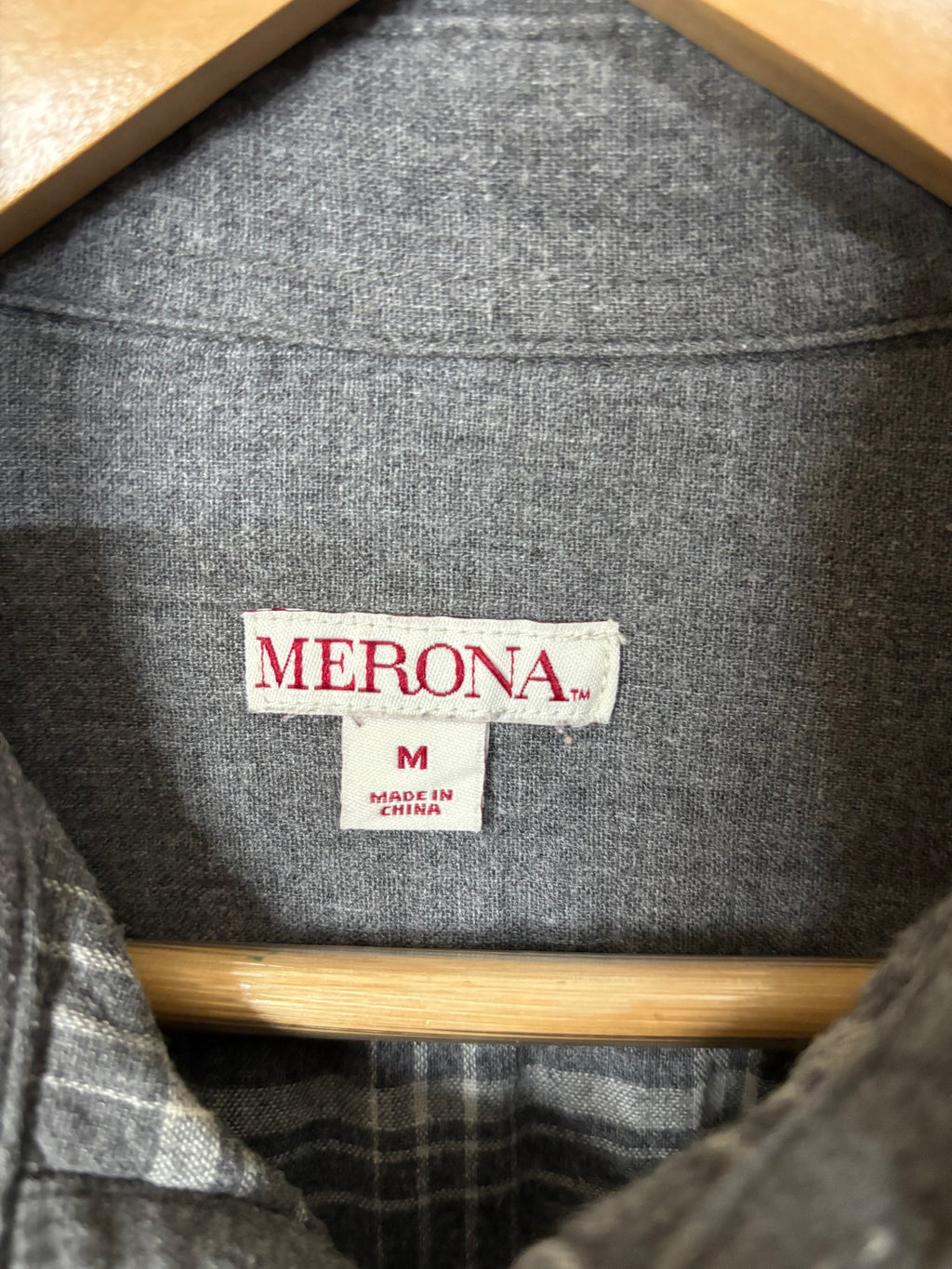 Flannel Shirt Vintage Streetwear - Merona
