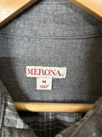 Flannel Shirt Vintage Streetwear - Merona
