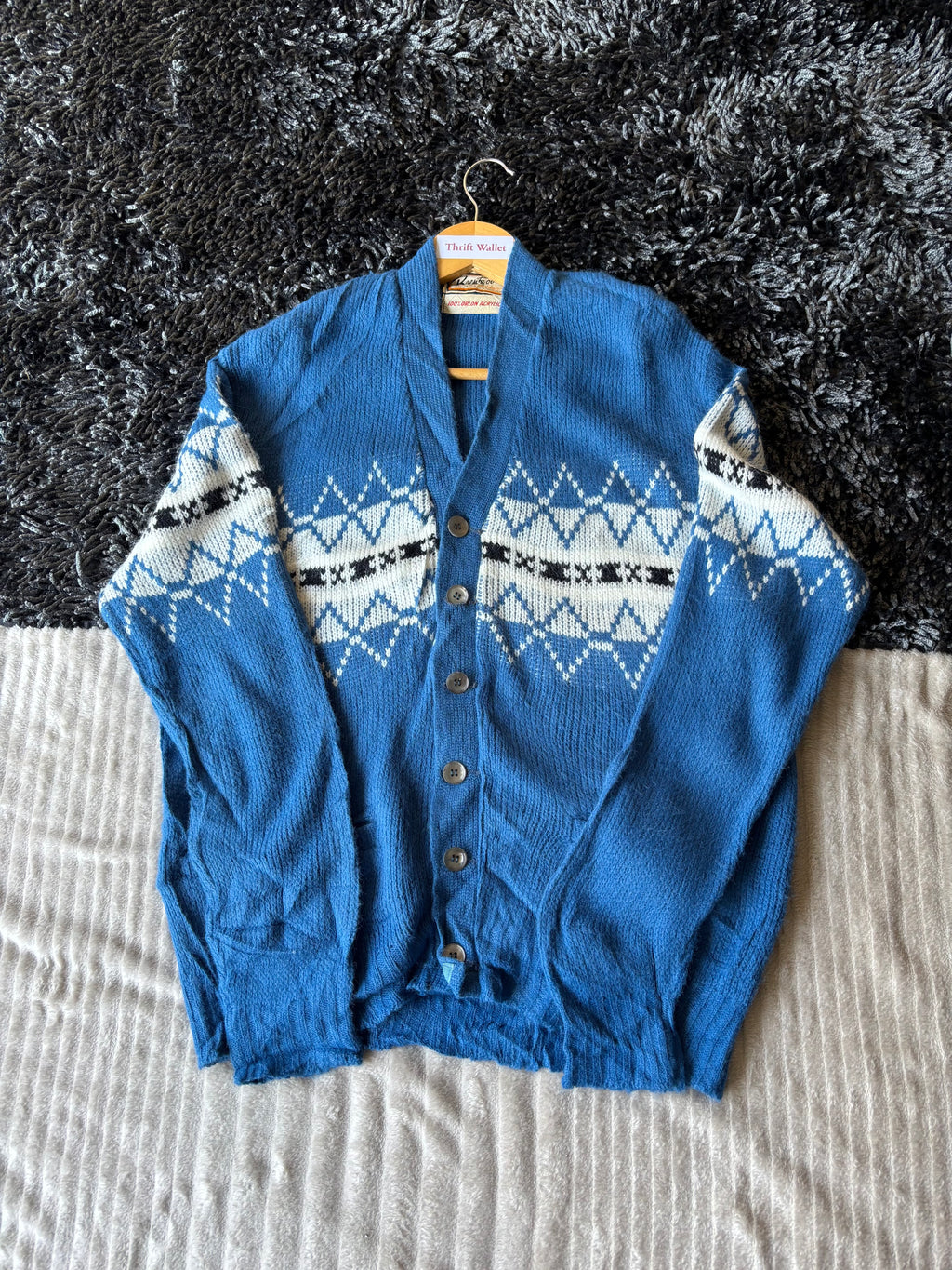 Cardigan Vintage Streetwear Oversized - Bentwood