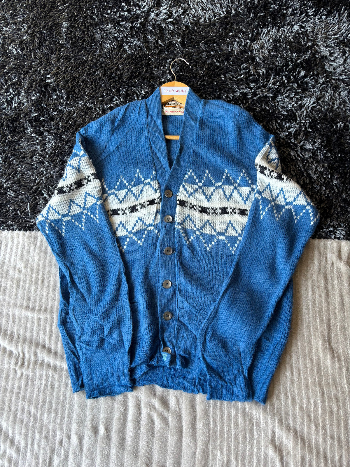 Cardigan Vintage Streetwear Oversized - Bentwood