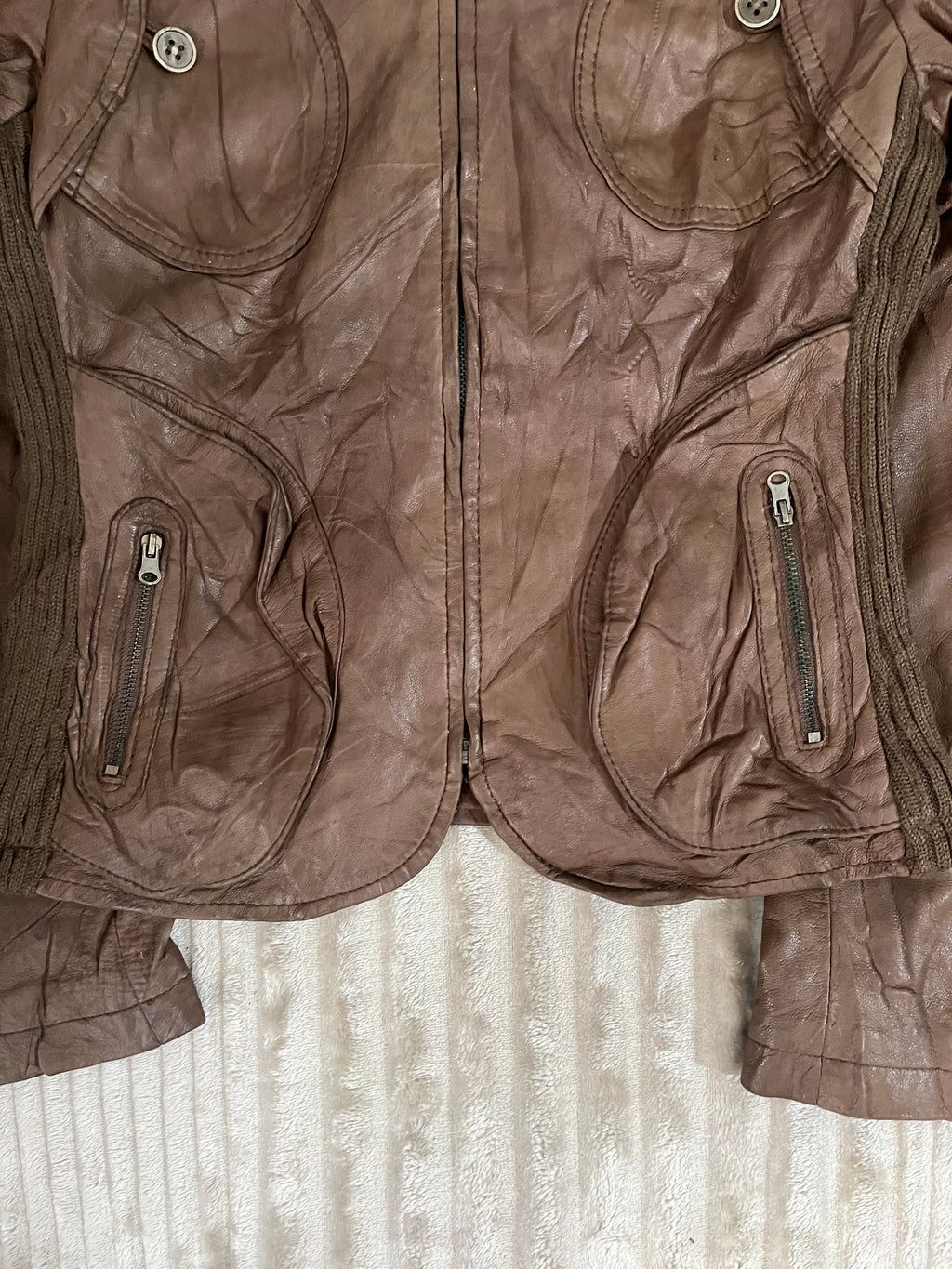 Leather Jackets Vintage Winter Wear - Rosella