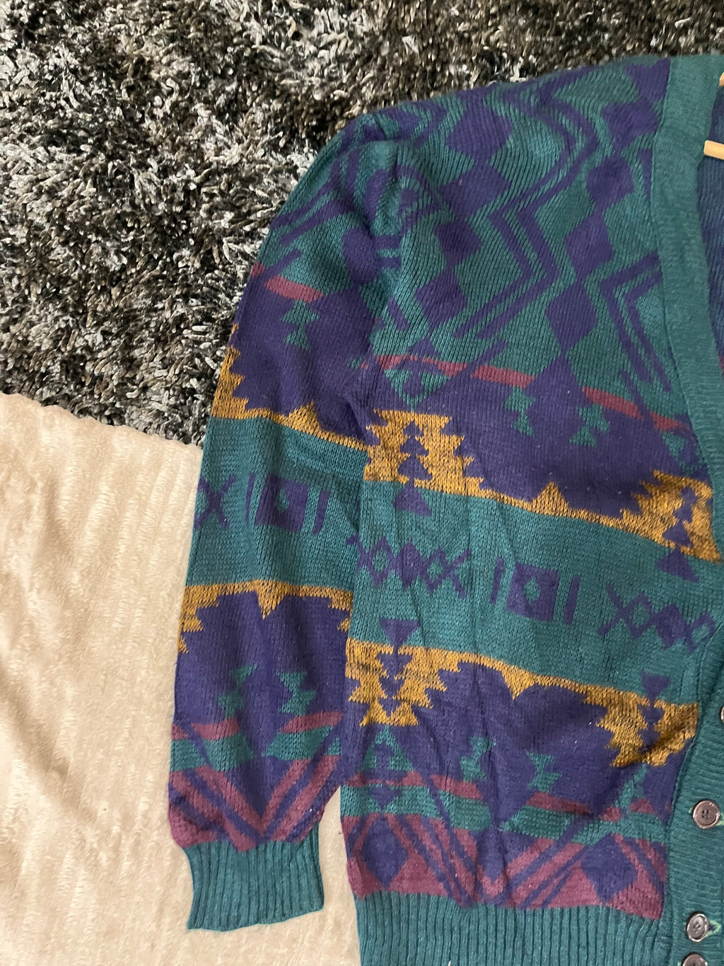 Cardigan Vintage Streetwear Oversized - Serge Sant Xves