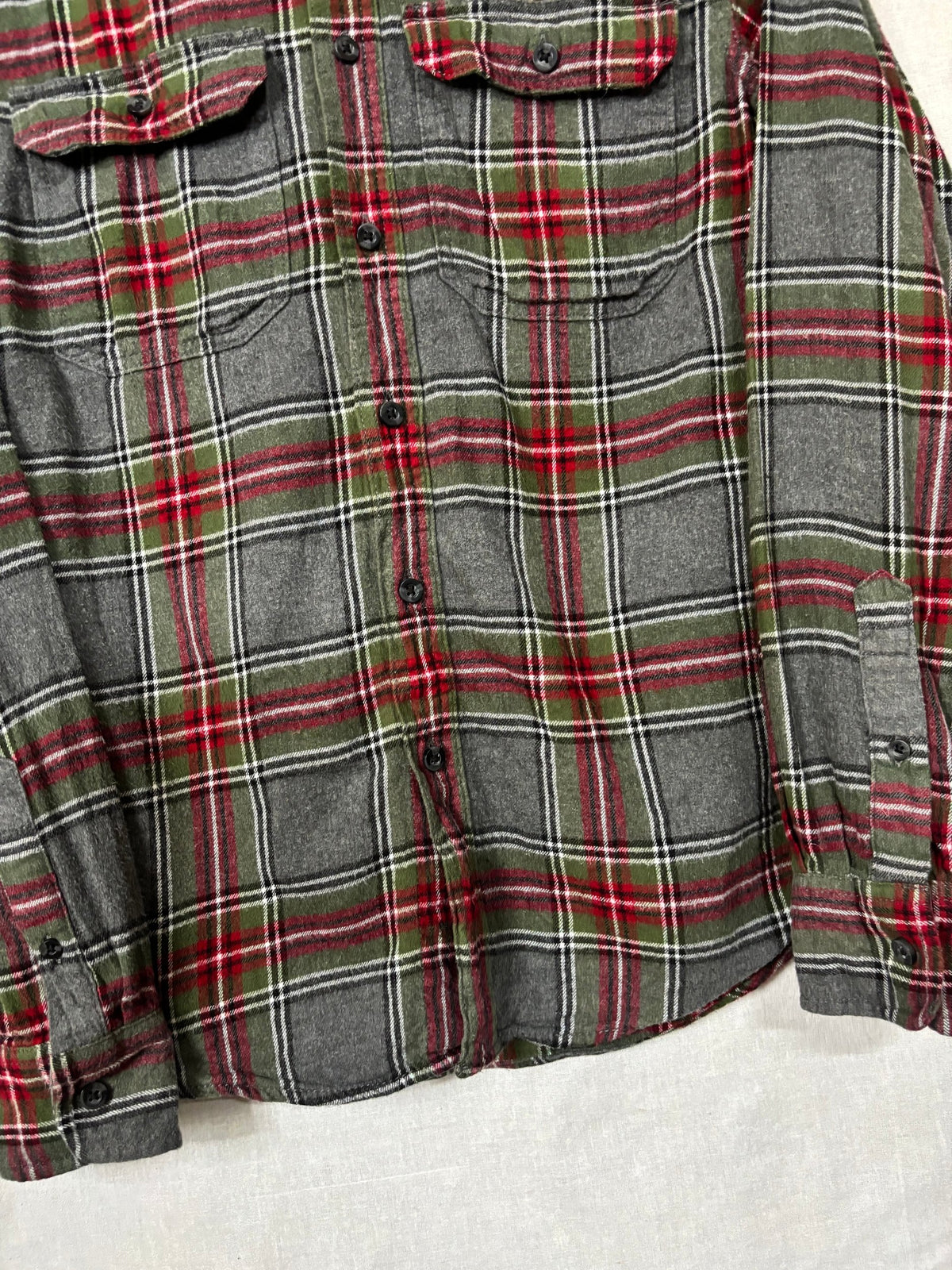 Flannel Shirt Vintage Streetwear George