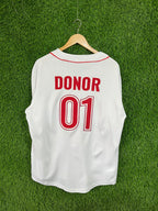 Baseball Jerseys Oversized Streetwear Reds Donor