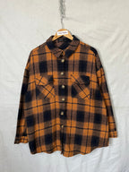 Flannel Shirt Vintage Streetwear F DTCC