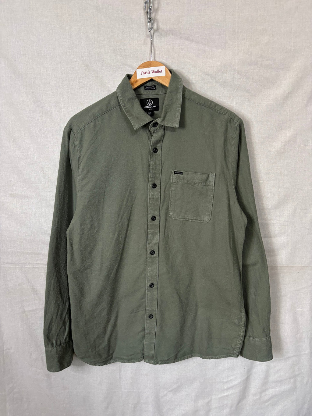 Flannel Shirt Vintage Streetwear Volcom
