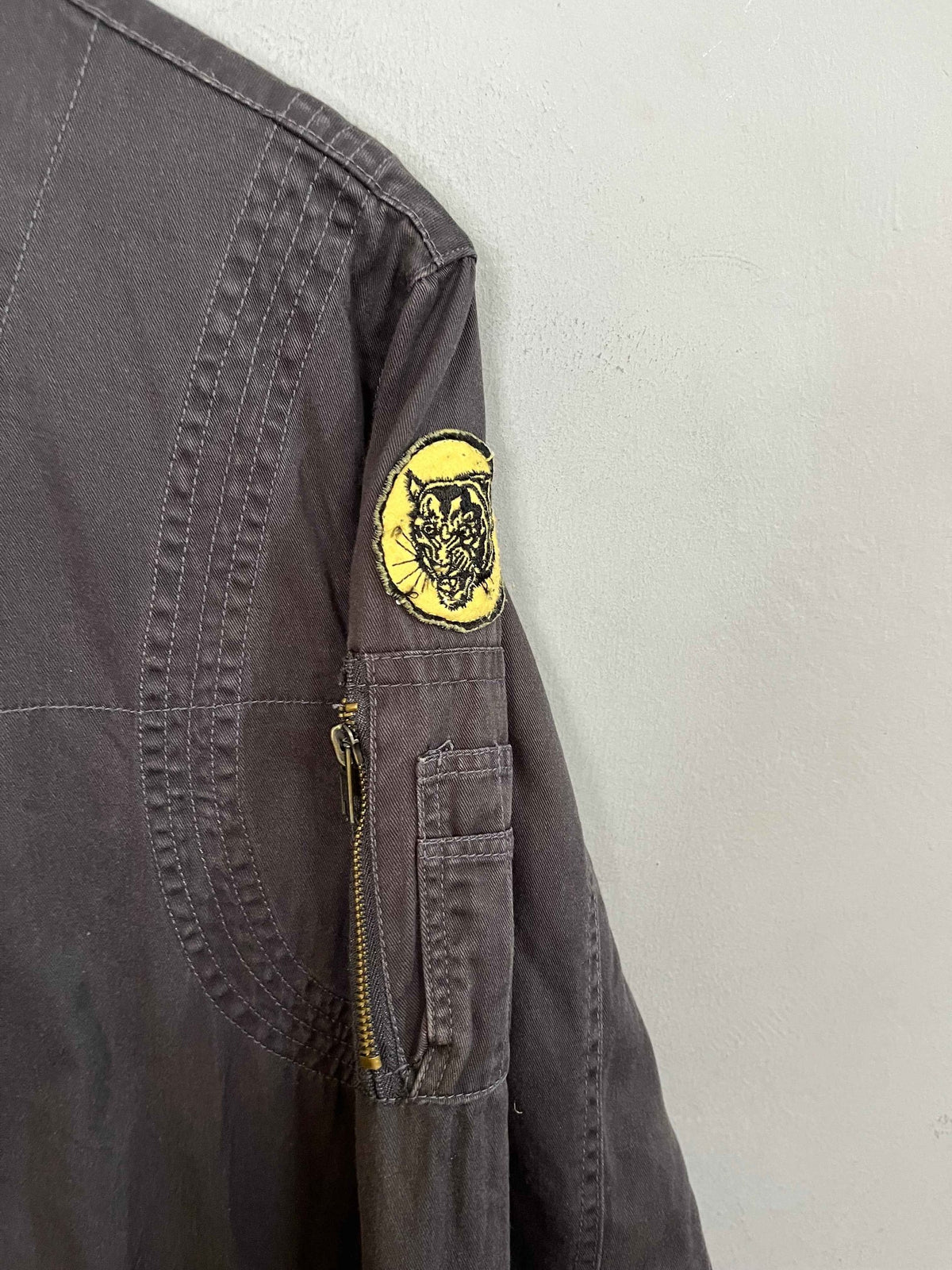 Jacket Vintage Streetwear Oversized Urbano logy