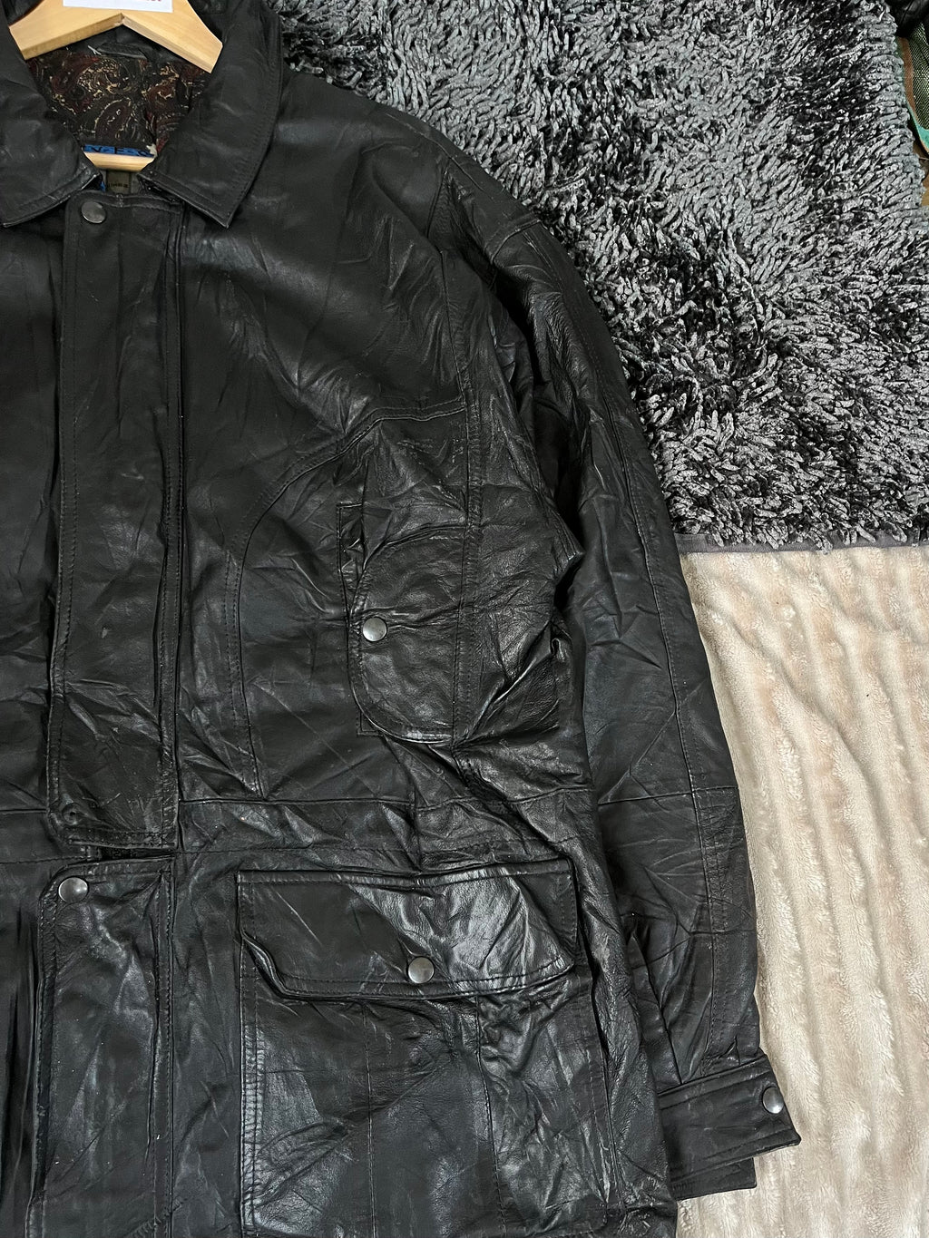 Leather Jackets Vintage Streetwear - Y E S